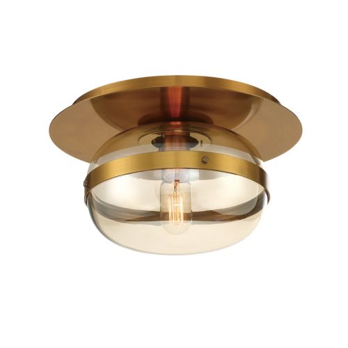 ELSTEAD Eurofase ceiling light, diameter 250mm, 1x E27 - ELS-QN-NOTTINGHAM-F-S-AB
