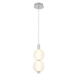 Függeszték - ELSTEAD Eurofase Mini pendant light, 2 Lt, height 400mm, 20W LED dimmable, 1266lm - ELS-QN-PALMAS-2MP-PN