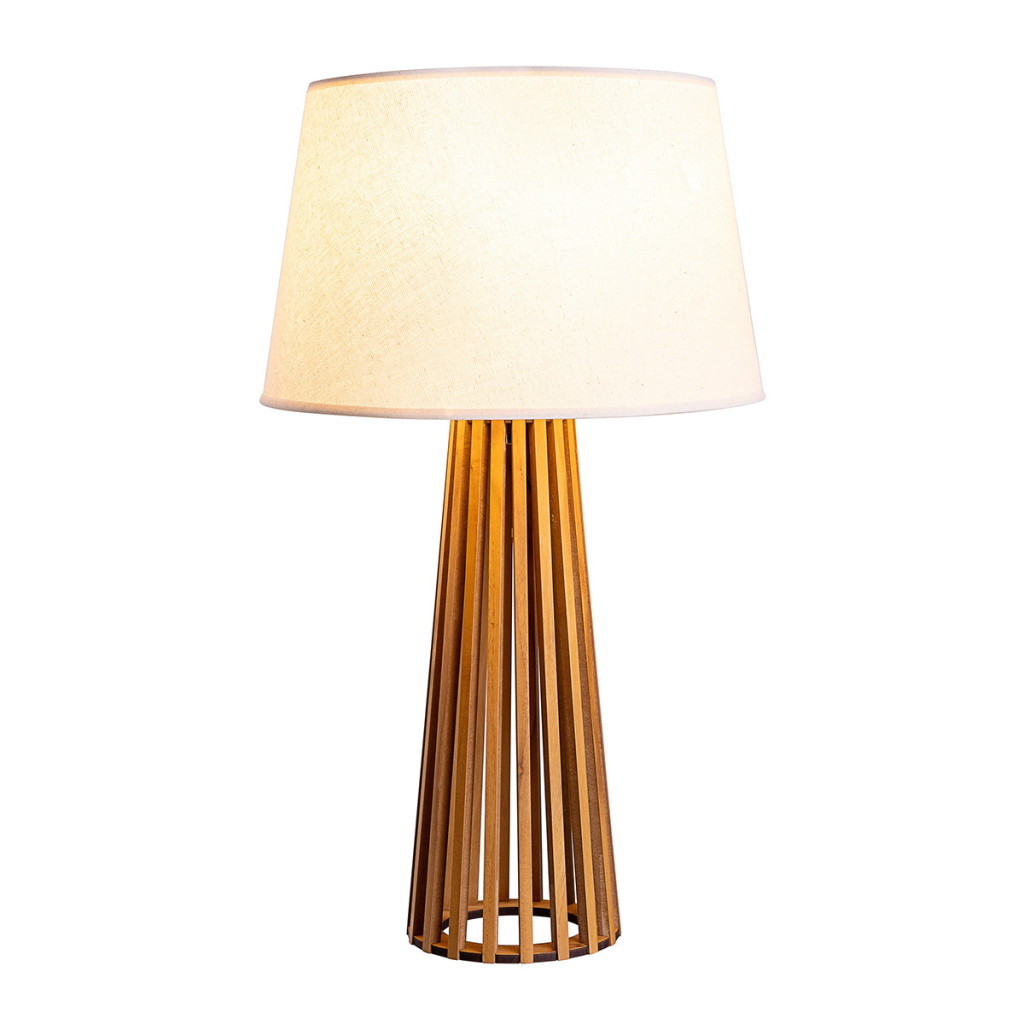 Asztali lámpa - ELSTEAD Accord table lamp, height 660mm, diameter 400mm, 1x E27 - ELS-QN-SLATTED-TL-TEAK Asztali lámpa - ELSTEAD Accord table lamp, height 660mm, diameter 400mm, 1x E27 - ELS-QN-SLATTED-TL-TEAK