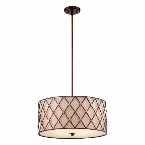 ELSTEAD BROWN LATTICE - ELS-QZ-BROWN-LATTICE-P-L /KIFUTÓ!!/