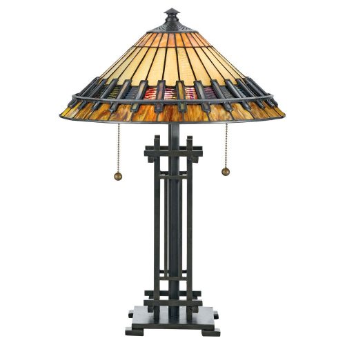 Elstead CHASTAIN bronze table lamp