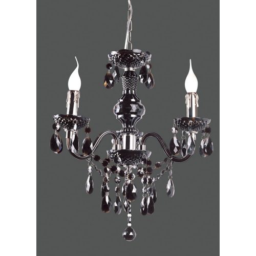Italux Whiz black chandelier