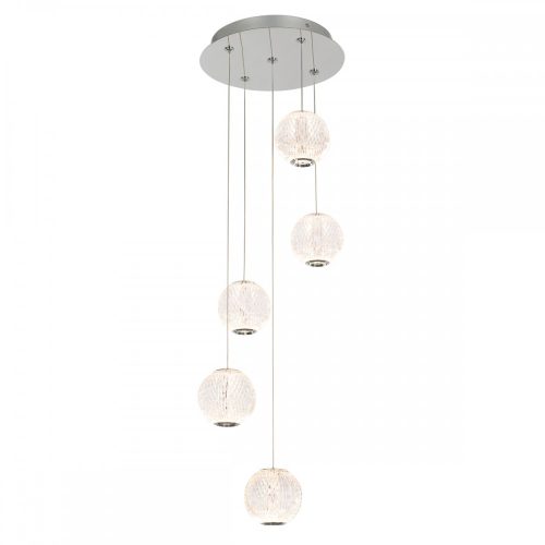 Italux ROSARIO chrome pendant