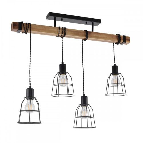 Italux Ponte black pendant