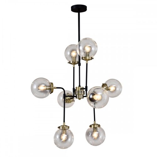Italux Odelia black pendant