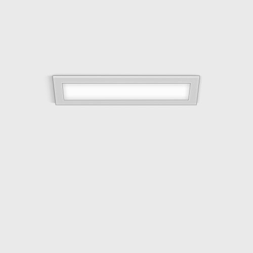 Ceiling recessed luminaire VARIO LINEA 151, L151mm, W38mm, H45mm, LED 4.2W, 585Lm, 3000K, 110fok, CRI>90, 350mA, IP20, opal, white color