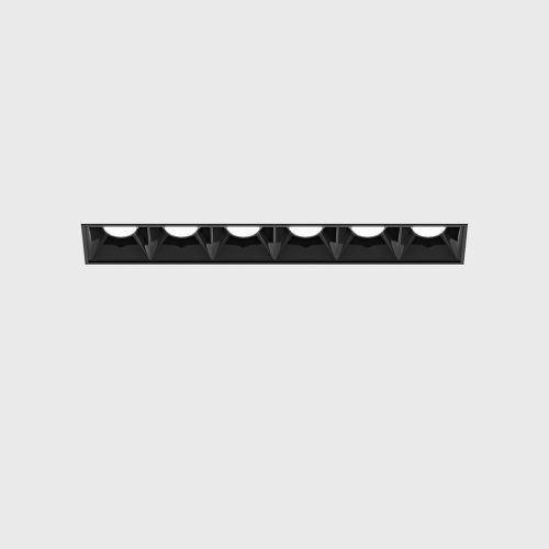 LTX VARIO COMFORT 151 TRIMLESS black recessed indoor light