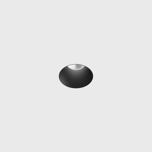 Ceiling recessed luminaire NANO R TRIMLESS, D35mm, H67mm, CREE LED 8W, 640Lm, 3000K, 50fok, CRI>90, 700mA, IP20, black color