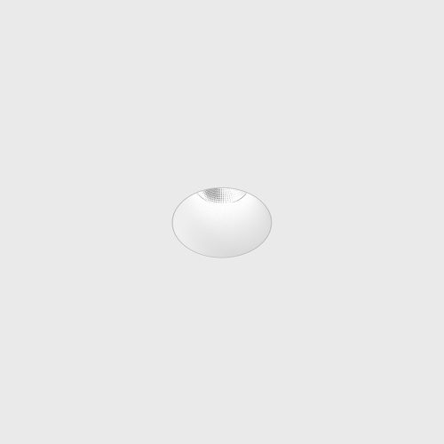 Ceiling recessed luminaire NANO R TRIMLESS, D35mm, H67mm, CREE LED 8W, 640Lm, 3000K, 50fok, CRI>90, 700mA, IP20, white color