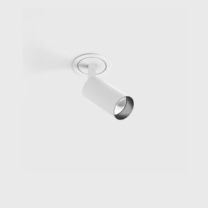 Spot világítás - Ceiling recessed luminaire NANO TUB S TRIM, D30mm, H60mm, CREE LED 4.5W, 491Lm, 3000K, 50fok, CRI>90, 500mA, IP20, white color