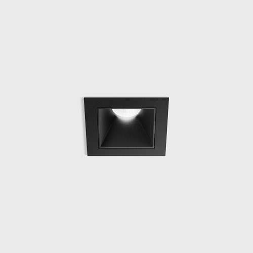 Ceiling recessed luminaire NANO S, L48mm, W48mm, H67mm, CREE LED 8W, 640Lm, 3000K, 50fok, CRI>90, 700mA, IP20, black color