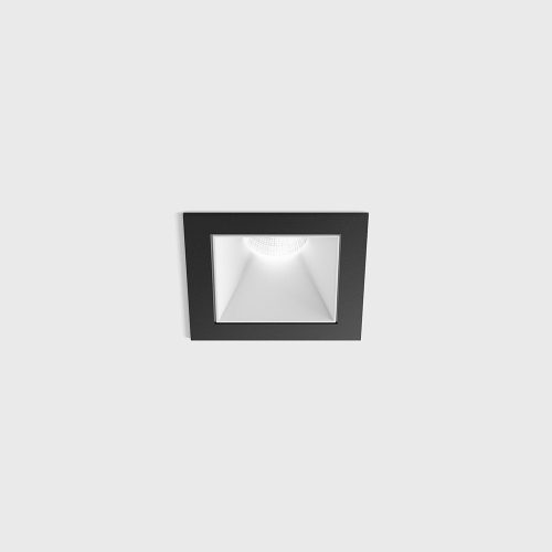 Ceiling recessed luminaire NANO S, L48mm, W48mm, H67mm, CREE LED 8W, 640Lm, 3000K, 50fok, CRI>90, 700mA, IP20, black/white color