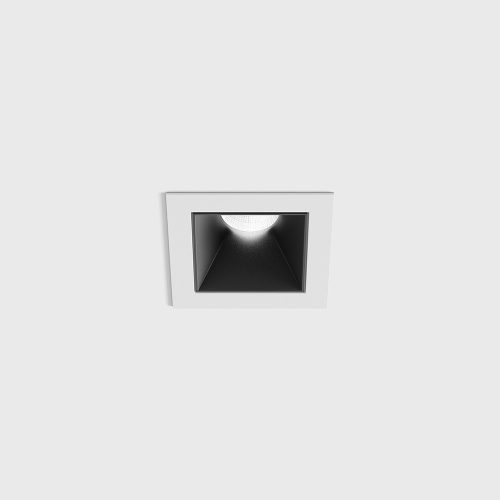 Ceiling recessed luminaire NANO S, L48mm, W48mm, H67mm, CREE LED 8W, 640Lm, 3000K, 50fok, CRI>90, 700mA, IP20,  white/black color