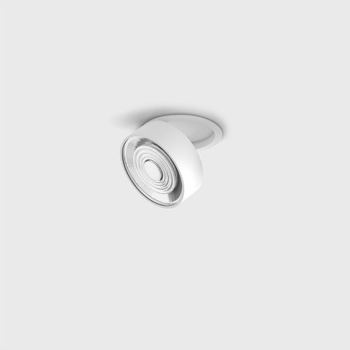 Ceiling recessed luminaire SOL IN MINI, D75mm, H26mm, LED 7W, 624Lm, 3000K, 45fok, CRI>90, 350mA, IP20, white color