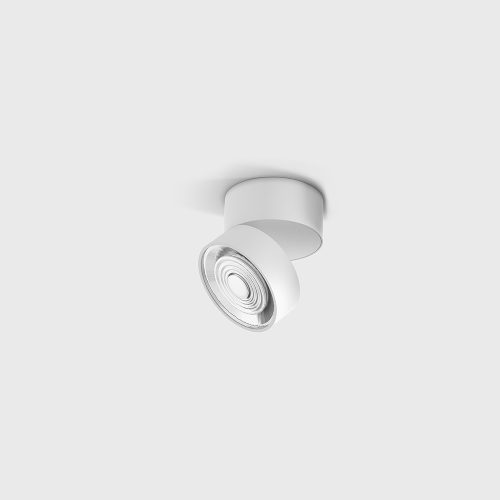 Surface mounted luminaire SOL SURF MINI, D75mm, H70mm, LED 7W, 624Lm, 3000K, 45fok, CRI>90, 350mA, IP20, white color