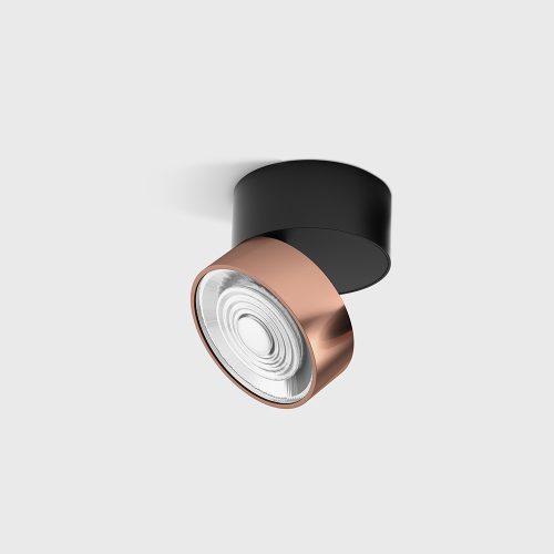 LTX SOL SURF black ceiling lamp