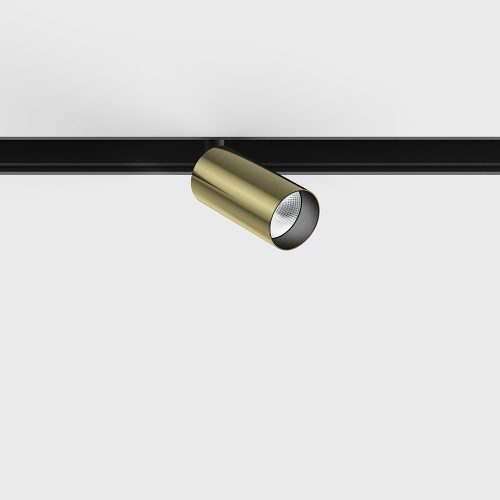 Spotlight IN_LINE TUB S A 60, D30mm, H60mm, CREE LED 5.4W, 620Lm, 4000K, 50fok, CRI>90, 2 wired, DIM DALI, IP20, brass color