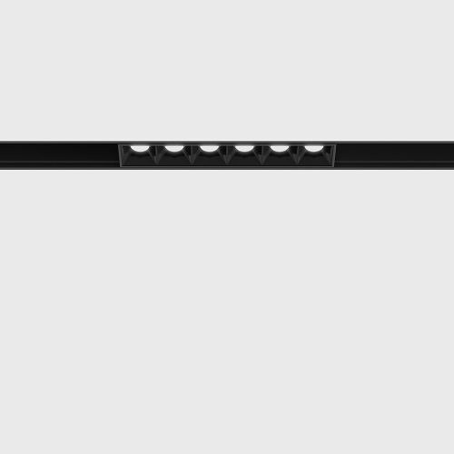 IN_LINE COMFORT 137  line light, L137mm, W24.5mm, H48mm, CREE LED 8W, 557Lm, 3000K, 36fok, CRI>90, 2 wired, ON/OFF, IP20, black color