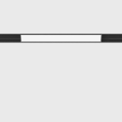 IN_LINE LINEA 205  line light, L205mm, W24.5mm, H48mm, Bridgelux LED 6W, 435Lm, 4000K, CRI>90, 2 wired, ON/OFF, IP20, opal/black color