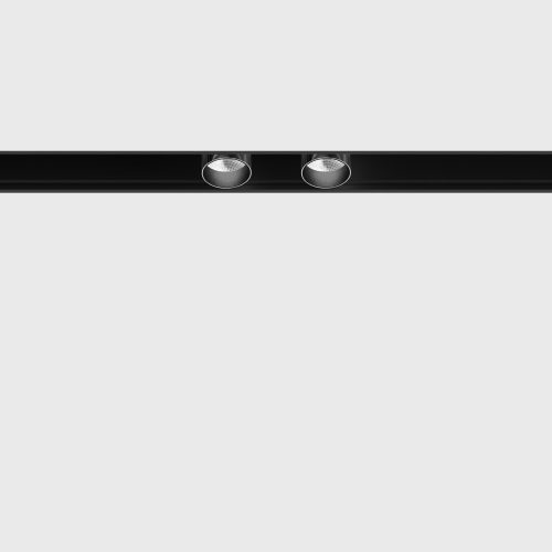 Spotlight IN_LINE TUB XS A 22 X2, D22mm, H23mm, CREE LED 2x2W, 2x77Lm, 3000K, 36fok, CRI>90, 2 wired, ON/OFF, IP20, chrome color
