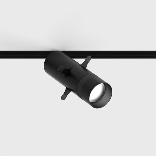 Spotlight IN_LINE GALLERY, D52mm, H160mm, CREE 6.3W LED, 600Lm, 3000K, CRI>90, 2 wired, DIM DALI, IP20, black color 