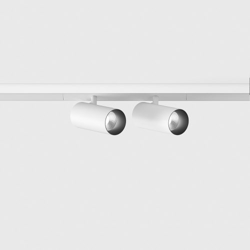 Spotlight MINI_LINE 42 TUB S A X2, D32mm, H70mm, 2x642lm, CREE LED 2x5W, 3000K, 36fok, CRI>90, IP 20, white color