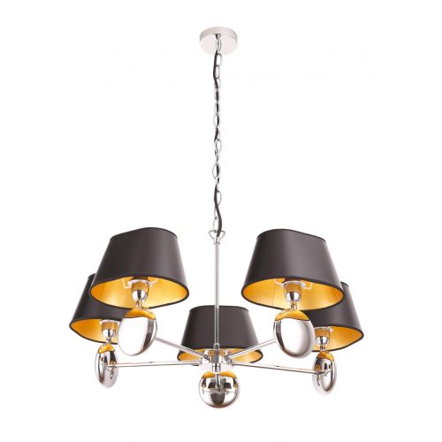 Maxlight NAPOLEON chrome chandelier