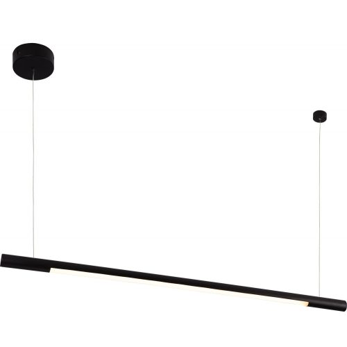 MaxLight P0354D LAMPA WISZĄCA ORGANIC HORIZON 100CM CZARNA ŚCIEMNIALNA - MAX-P0354D
