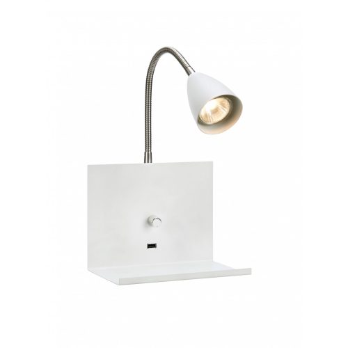 Markslöjd LOGI white wall lamp