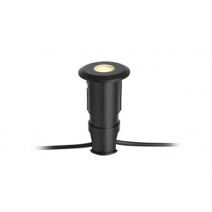 Kert világítás - Markslöjd GARDEN 24 Spot 3W 60mm Czarny - MS-107285