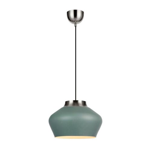 Markslöjd KOM Wisząca 31cm 1L Szary/Stal - MS-107380