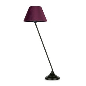 Asztali lámpa - Markslöjd GARDA Table 1L Black/Purple - MS-107384