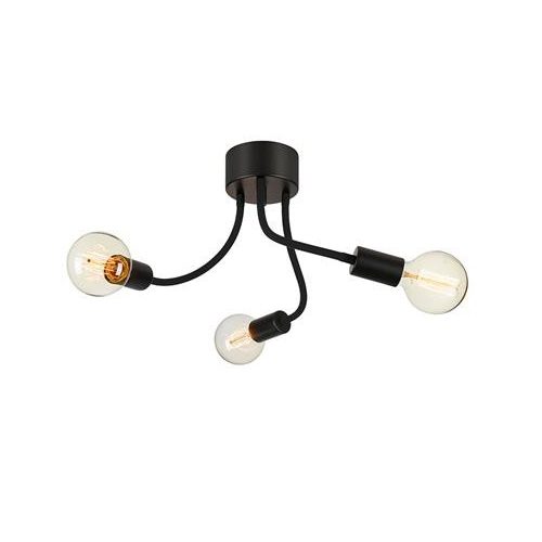 Markslöjd MEDUSA black ceiling lamp