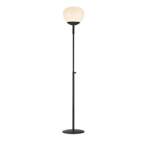 Állólámpa - Markslöjd RISE FLOOR 1L Black/White - MS-108278