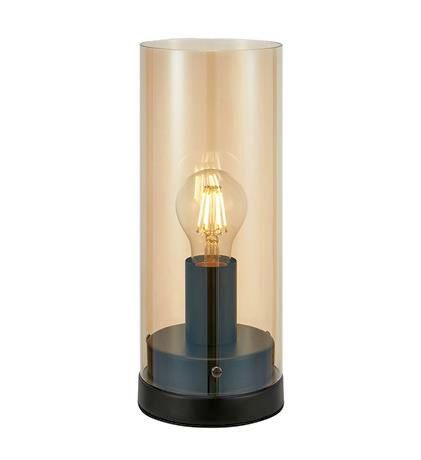 Asztali lámpa - Markslöjd POST Table 1L 12cm Black/Plated Amber - MS-108735 Asztali lámpa - Markslöjd POST Table 1L 12cm Black/Plated Amber - MS-108735