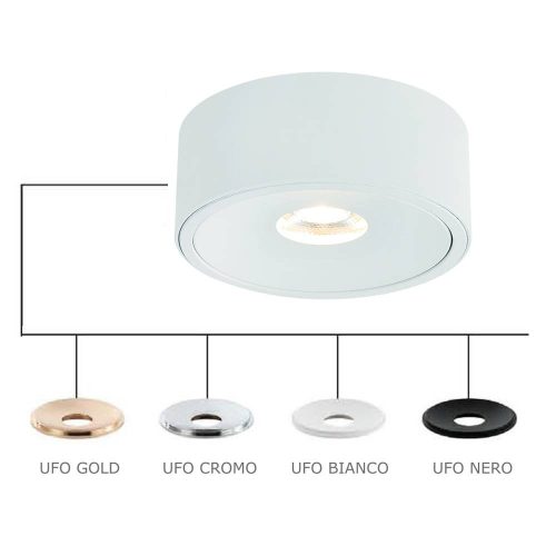ORLICKI Neo Bianco Slim Led / Ufo Gold * 1x10W LED 3000K 230V - OR-OR82296