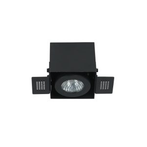 Beépíthető lámpa - ORLICKI Sotto Nero 1x GU10 Max 8W LED 230V - OR-OR84757