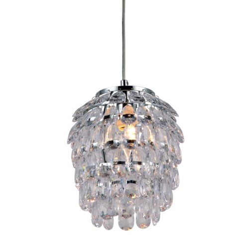 REALITY Orientalic  Pendant lamp,chrome1*E27 Max 60W,bulb excl.Dia:18cm H:130cm 