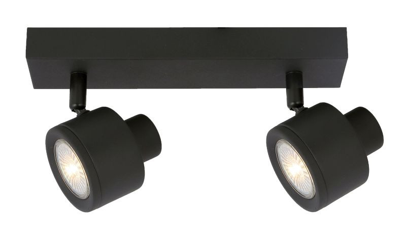 Spot világítás - REALITY Emerson spot 2-ltmetal blackfor 2 x GU10, max. 50W without bulb - REAL-837002-30 Spot világítás - REALITY Emerson spot 2-ltmetal blackfor 2 x GU10, max. 50W without bulb - REAL-837002-30