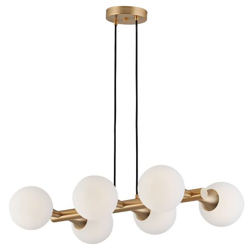Viokef GLOBE white pendant