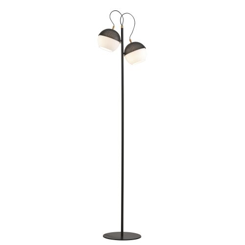 Viokef Brody black indoor floor lamp