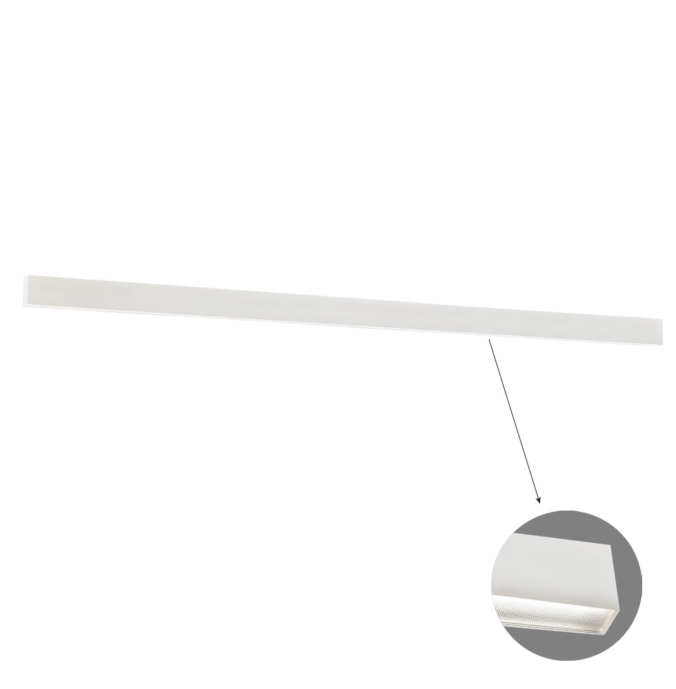 Sínes rendszerek - VIOKEF Linear Ceiling L3100 4000K White Microprismatic Ci - VIO-3916-01310-4-W-M-N Sínes rendszerek - VIOKEF Linear Ceiling L3100 4000K White Microprismatic Ci - VIO-3916-01310-4-W-M-N