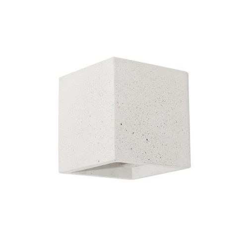 VIOKEF Wall Lamp White Concrete - VIO-4096902