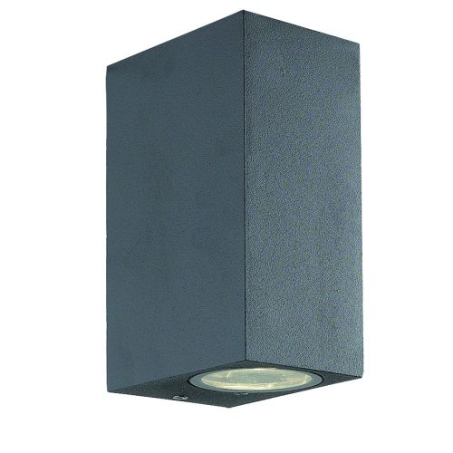 VIOKEF 2/L Wall Lamp Dark Gray Square H:150 Tilos - VIO-4099400