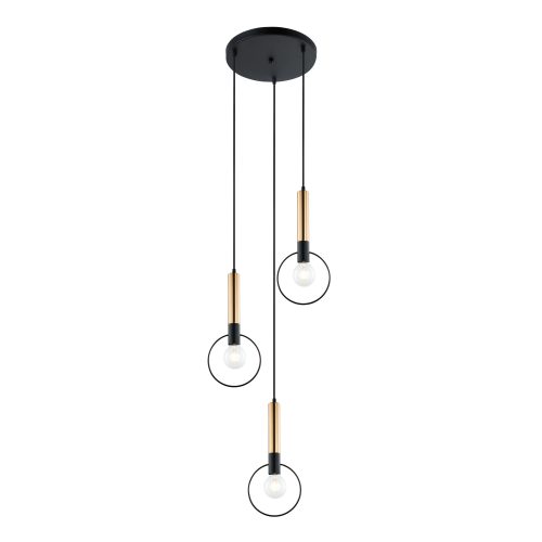 Viokef STAR black pendant