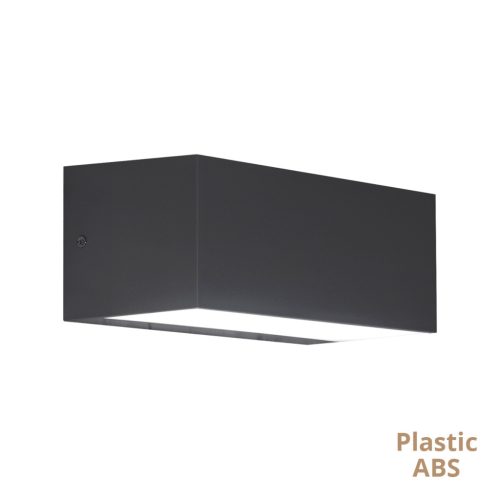 Viokef Amelia gray wall lamp