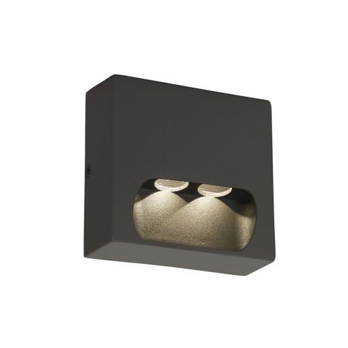 VIOKEF Wall light dark grey L:100 Poros - VIO-4261401