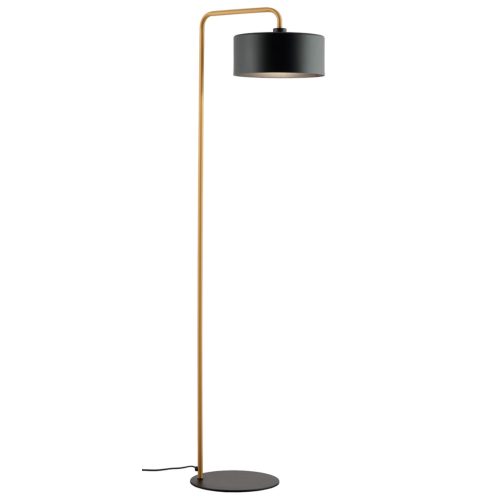 Viokef SEVENTY’S black indoor floor lamp (VIO-4284400)