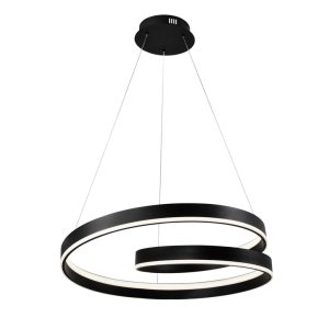 Függeszték - VIOKEF Pendant Lamp Black Capri - VIO-4291300