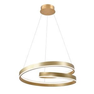 Függeszték - VIOKEF Pendant Lamp Gold Capri - VIO-4291301